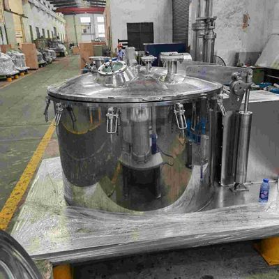 Центрифуги корзины металла 555L 850rpm вертикаль промышленной ручная