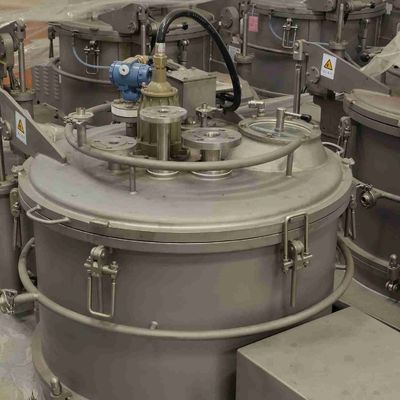 По вертикали ручная центрифуга 450mm корзины 120L с подкладкой Halar