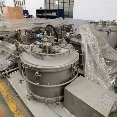 По вертикали ручная центрифуга 450mm корзины 120L с подкладкой Halar