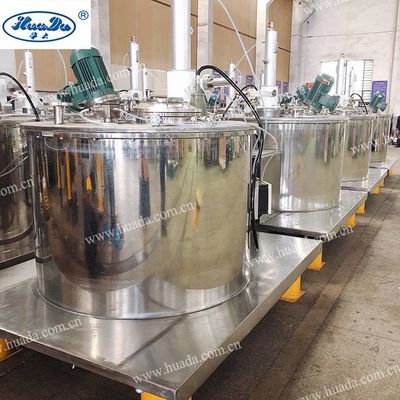Вертикальная минируя центрифуга 800rpm разъединения шабера 1250L концентрации твердая жидкостная